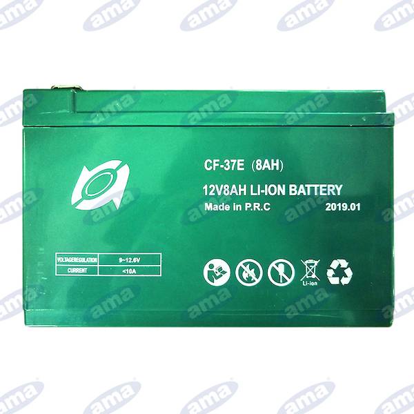 Obrázek k výrobku 60438 - Baterie 12V 8Ah Li pro elektrické postřikovače
