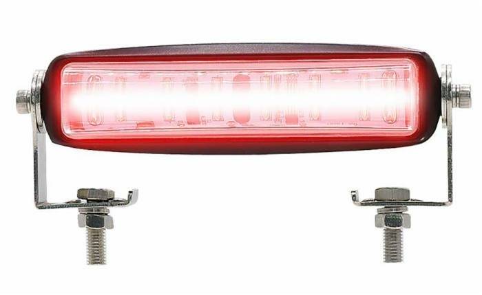 Obrázek k výrobku 62088 - Červená světelná LED rampa 10-80V 18W