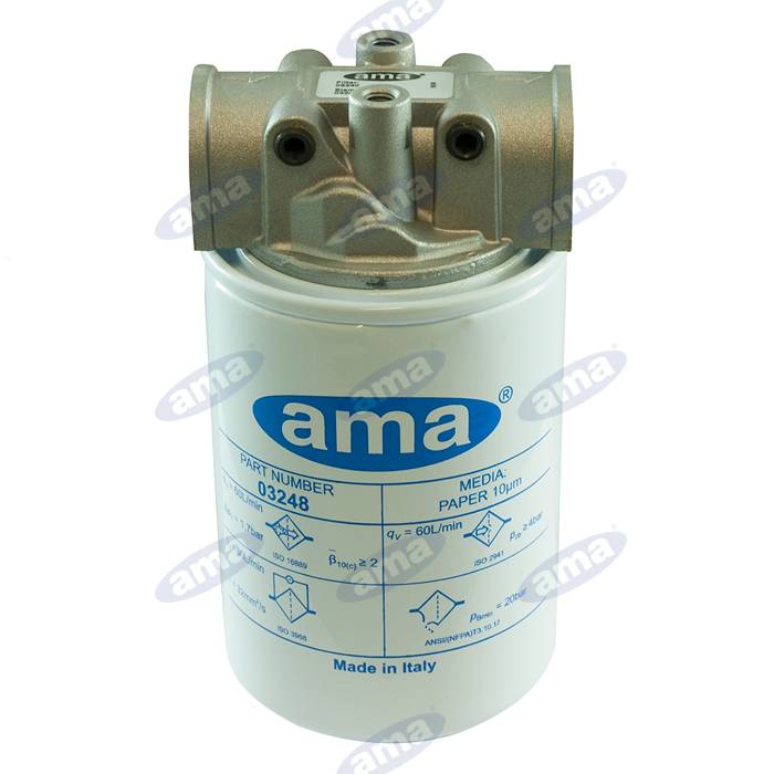 Obrázek k výrobku 55612 - filtr hydrauliky s kartuší 1"1/4", 125µ