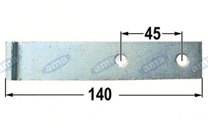 Obrázek k výrobku 60104 - Hák k zavírání postranice