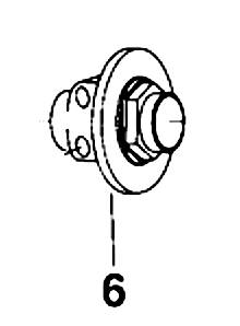 Obrázek k výrobku 16937 - HUB WITH FLANGE 1 DISC