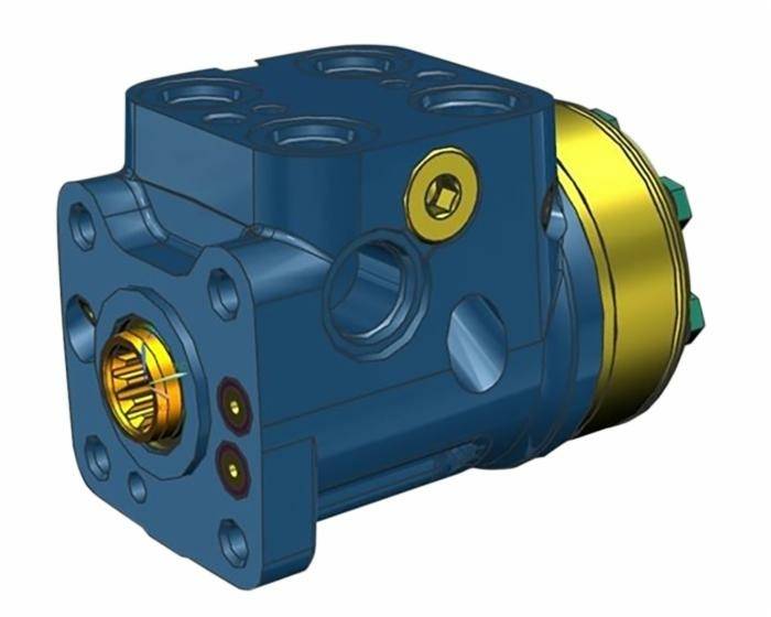Obrázek k výrobku 62265 - Hydraulické řízení DANFOSS VSPP 80cc LS s předřadným ventilem