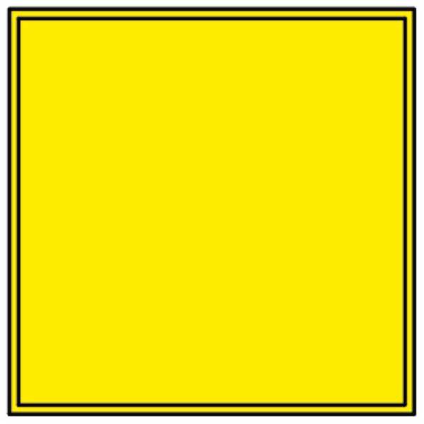 Obrázek k výrobku 53242 - Kontrolka bez symbolu čtvercová, žlutá