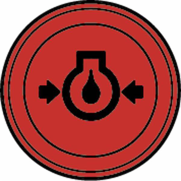 Obrázek k výrobku 59717 - Kontrolka oleje motoru, červená