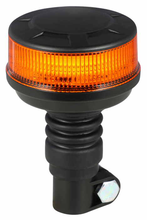 Obrázek k výrobku 63124 - LED zábleskový maják 12-24V, pružný, na tyčový držák