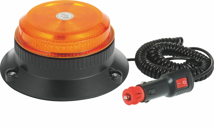 Obrázek k výrobku 60709 - LED zábleskový maják 12-30V, magnetický