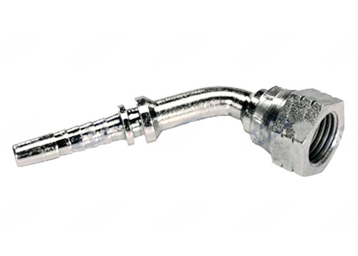Obrázek k výrobku 58531 - Lis. armatura 45 stupňů s vnitřním závitem JIC 74, 1/4", 7/16"