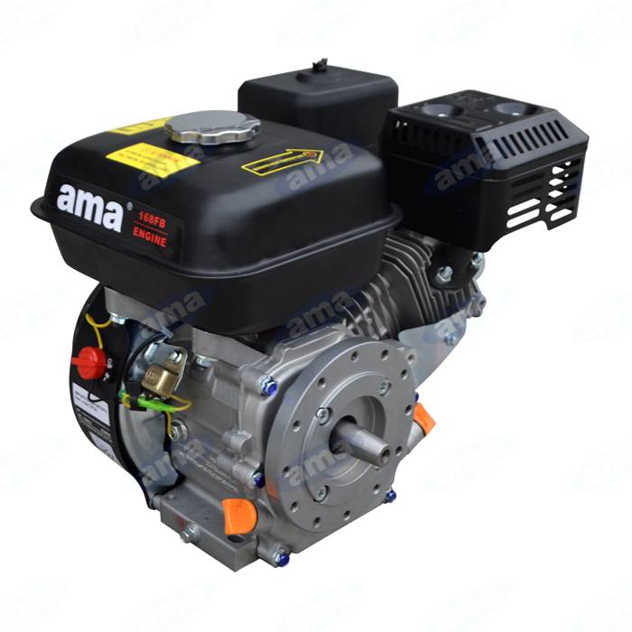 Obrázek k výrobku 61844 - Motor horizontální 6,5 HP s přírubou