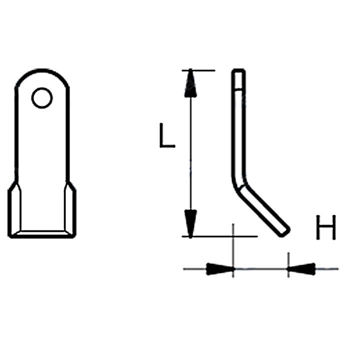 Obrázek k výrobku 58236 - Nůž Y 30x100 mm