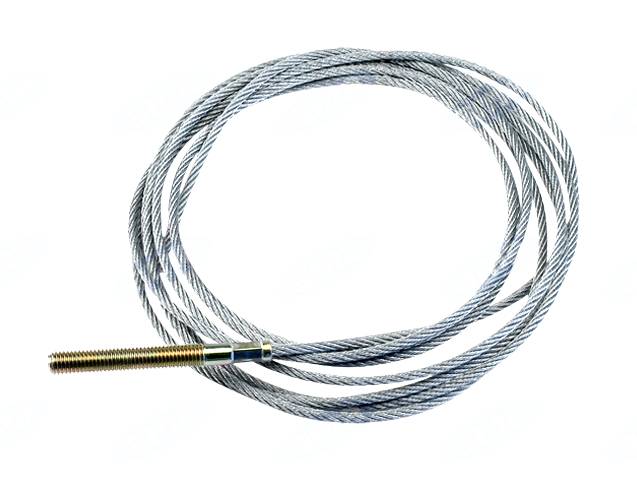 Obrázek k výrobku 56330 - Ocelové lano ruční brzdy 5000mm závit M12