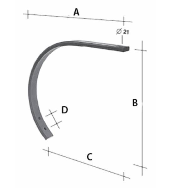 Obrázek k výrobku 49793 - pero typ chisel 11,3 kg