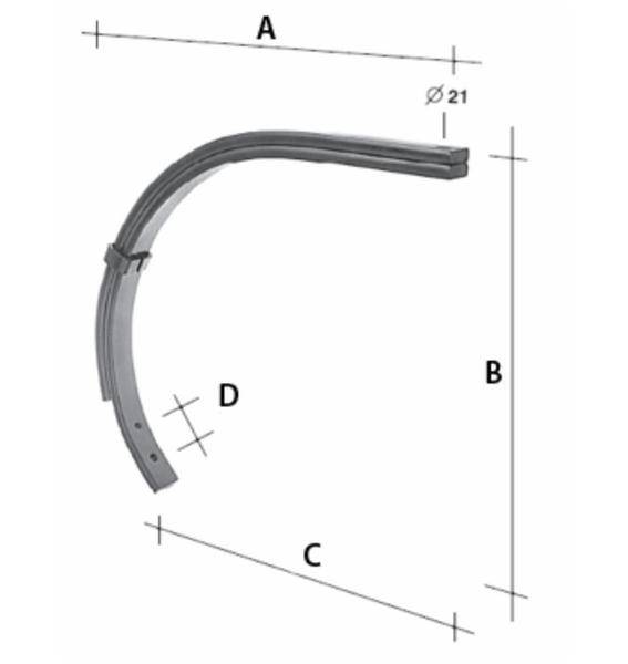 Obrázek k výrobku 49794 - pero typ chisel 16,8 kg