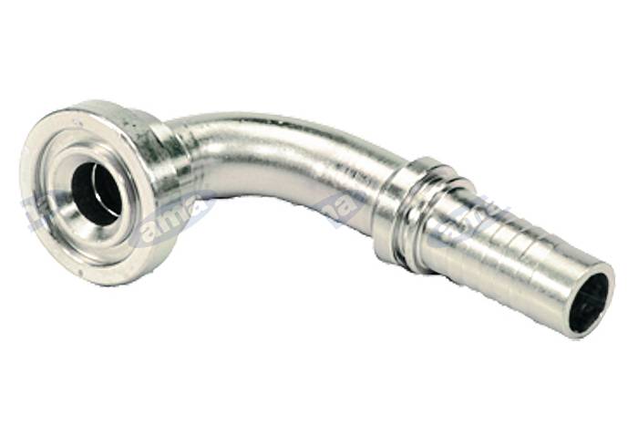 Obrázek k výrobku 58809 - Přírubová lisovací armatura SAE 6000, 1"1/4", 54 mm, 90 st.