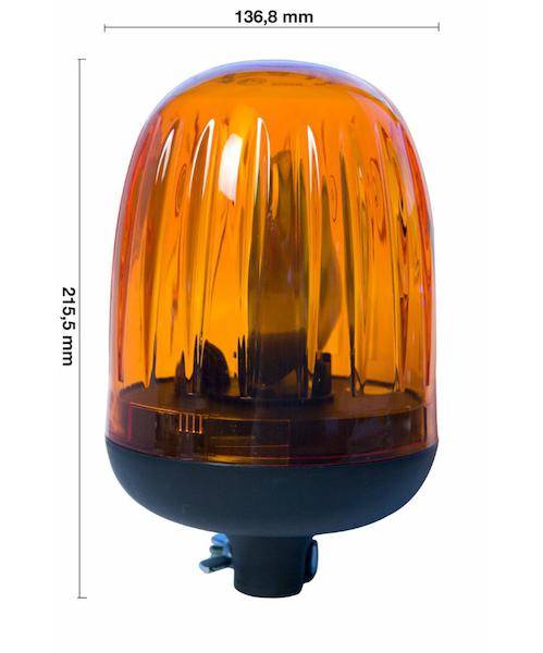 Obrázek k výrobku 59849 - Rotační maják na tyč 12V, serie CRIPTO