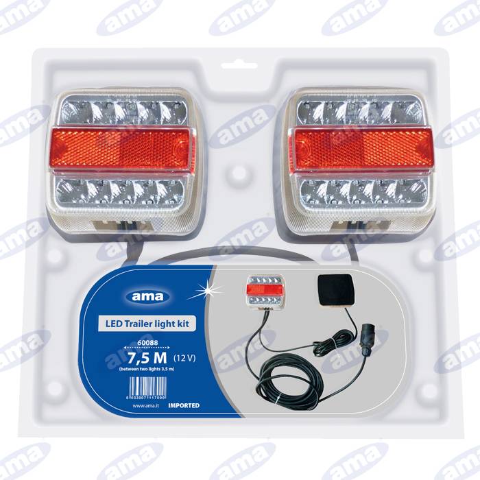 Obrázek k výrobku 61548 - Sada koncových světel LED  7,5m/2,5m