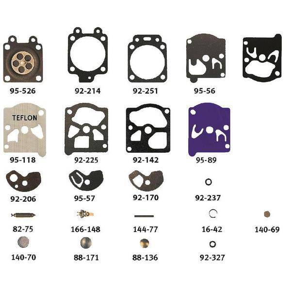 Obrázek k výrobku 7428 - Sada těsnění a membrán pro karburátory