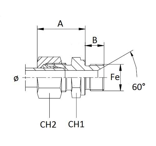 Specifikace - Přímá spojka 1/2" typ 8L