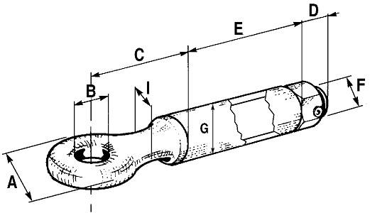 Specifikace - Tažné oko 3000kg