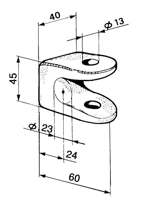 Obrázek k výrobku 60185 - Vidlice zavírání postranice