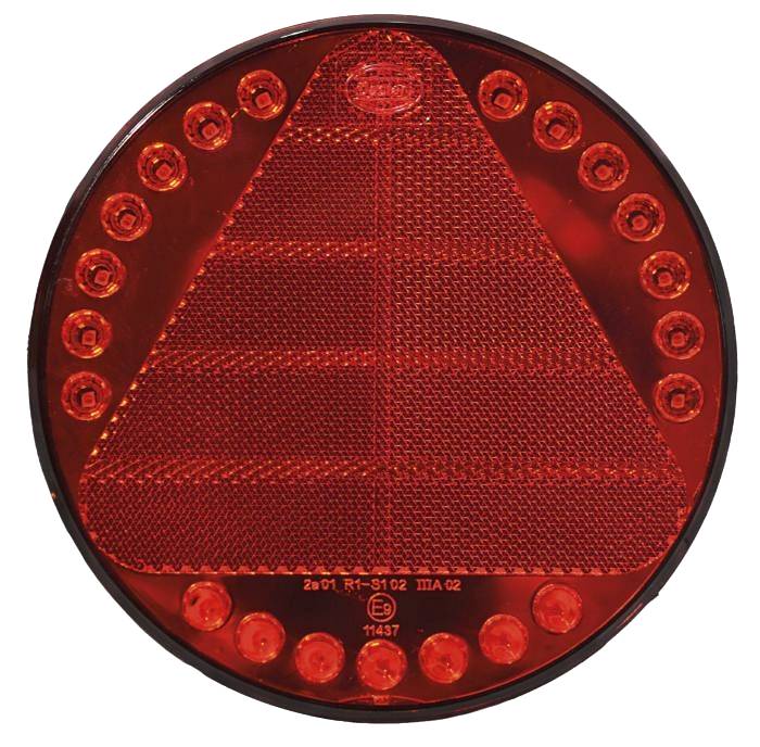 Obrázek k výrobku 62062 - Zadní LED světlo 9-33V Ø 148 mm