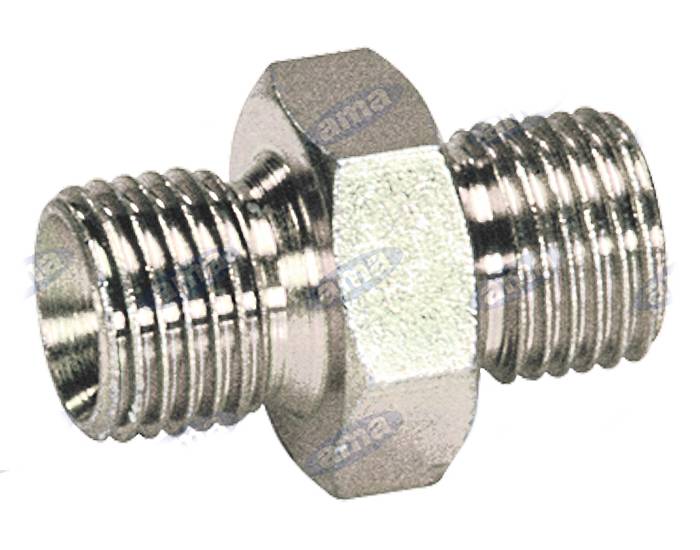 Obrázek k výrobku 58874 - závitový adaptér BSP x BSP 3/8" / 3/8" / 35 mm