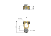 Obrázek k výrobku 23503 - - bateriová svorka M10
