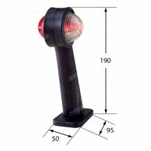 Obrázek k výrobku 47696 - Boční LED světlo (červené + bílé)