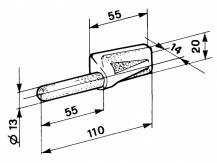 Obrázek k výrobku 60184 - Čep pro 02758, 02760