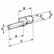 Obrázek k výrobku 60113 - Čep pro zavěšení bočnice 11 mm