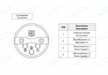 Obrázek k výrobku 59571 - Elektronický teploměr 40-120 stupňů, 24 V