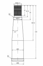 Obrázek k výrobku 12319 - Hrot nakladače 42x810, vysoká kvalita