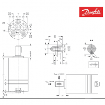 Obrázek k výrobku 59926 - Hydraulický motor Danfoss OMM 40