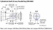 Obrázek k výrobku 62755 - Hydraulický motor Danfoss OMR X50