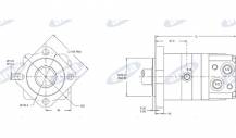 Obrázek k výrobku 59939 - Hydraulický motor Danfoss WS100