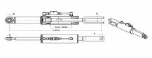 Obrázek k výrobku 32569 - Hydraulický závěs 40X80X830