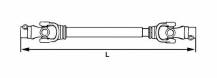 Obrázek k výrobku 54195 - kardanová hřídel s volnoběžkou