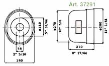 Obrázek k výrobku 54306 - Klobouk krytu kardanu