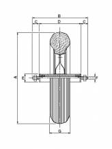 Obrázek k výrobku 1324 - kolo 380 mm pneumatika s duší