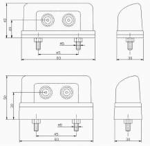 Obrázek k výrobku 62310 - LED osvětlení SPZ 12-30V