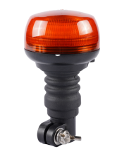 Obrázek k výrobku 63100 - LED zábleskový maják 12-24V, pružný, na tyčový držák