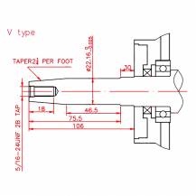 Obrázek k výrobku 61849 - Motor horizontální 13 HP