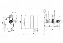 Obrázek k výrobku 2861 - Motorek stěrače 12V