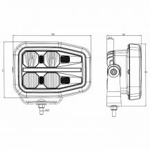 Obrázek k výrobku 62156 - Multifunkční pravé přední LED světlo 12/24V