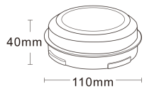 Obrázek k výrobku 63132 - Náhradní kryt majáku pro 63117, 63118, 63119