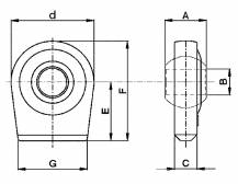 Obrázek k výrobku 1054 - Návarová hlava plochá 22,1mm