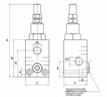 Obrázek k výrobku 13053 - Omezovací ventil  max. tlaku 3/8", 134x40 mm