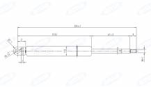 Obrázek k výrobku 60524 - Plynová vzpěra pro LANDINI, MF 3303021M91