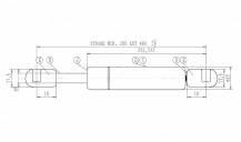 Obrázek k výrobku 60503 - Plynová vzpěra Stabilus 251976
