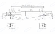 Obrázek k výrobku 60511 - Plynová vzpěra Stabilus 94595