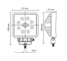 Obrázek k výrobku 17279 - Pracovní světlo LED 1440 LM/6000K